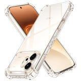 Husa pentru Honor 600, Techsuit Shockproof Clear Silicone, transparenta