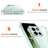 Husa pentru OnePlus Nord 6, Techsuit Shockproof Clear Silicone, transparenta