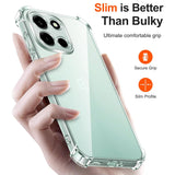 Husa pentru OnePlus Nord 6, Techsuit Shockproof Clear Silicone, transparenta