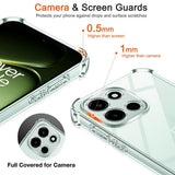 Husa pentru OnePlus Nord 6, Techsuit Shockproof Clear Silicone, transparenta