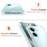Husa pentru Xiaomi POCO X8 Pro, Techsuit Shockproof Clear Silicone, transparenta