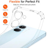 Husa pentru Xiaomi POCO X8 Pro Max, Techsuit Shockproof Clear Silicone, transparenta