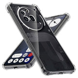Husa pentru Nothing Phone (3a) Pro, Techsuit Shockproof Clear Silicone, transparenta