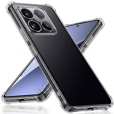 Husa pentru Xiaomi 15 Pro, Techsuit Shockproof Clear Silicone, transparenta