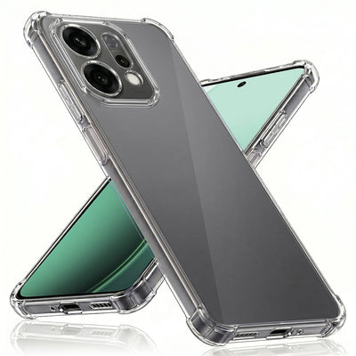 Husa pentru OPPO Reno14, Techsuit Shockproof Clear Silicone, transparenta