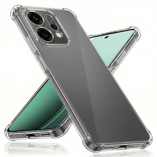 Husa pentru OPPO Reno14, Techsuit Shockproof Clear Silicone, transparenta