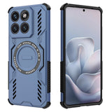 Husa pentru Motorola Edge 70 Fusion, Techsuit ArmorMag Case, albastru