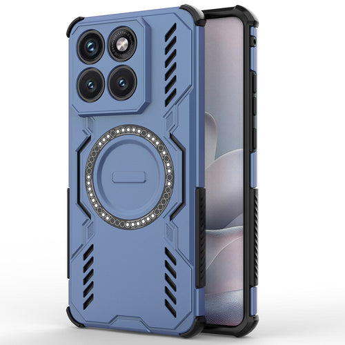 Husa pentru Motorola Edge 70 Fusion, Techsuit ArmorMag Case, albastru