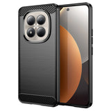 Husa pentru Xiaomi Redmi Note 15 Pro 4G, Techsuit Carbon Silicone, albastru