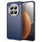 Husa pentru Xiaomi Redmi Note 15 Pro 4G, Techsuit Carbon Silicone, albastru