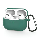 Husa casti pentru AirPods Pro 3, Techsuit Silicone Case Smooth Ultrathin Material, alb