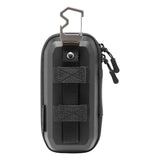 Husa de Ochelari Spigen Lock Fit LF520 (ACS09444), Universal, cu Zipper, integrat Metal Clip and Bottle Opener, Negru