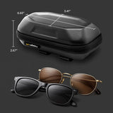 Husa de Ochelari Spigen Lock Fit LF520 (ACS09444), Universal, cu Zipper, integrat Metal Clip and Bottle Opener, Negru