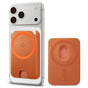 Portofel Spigen Valentinus Wallet MagFit+ (AFA11340), portocaliu