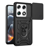 Husa pentru Motorola Signature, Techsuit CamShield Series, albastru
