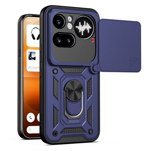 Husa pentru Nothing Phone (4a) Pro, Techsuit CamShield Series, albastru