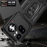 Husa pentru Nothing Phone (4a) Pro, Techsuit CamShield Series, albastru