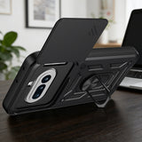 Husa pentru Nothing Phone (4a), Techsuit CamShield Series, albastru