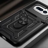 Husa pentru Nothing Phone (4a), Techsuit CamShield Series, albastru