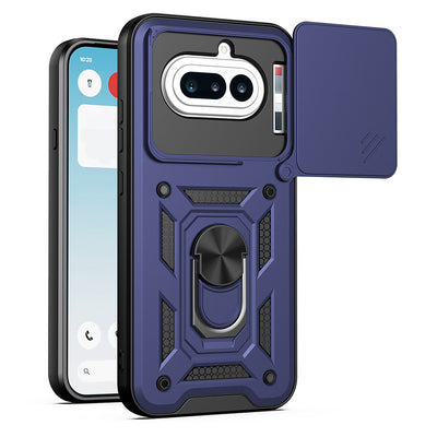 Husa pentru Nothing Phone (4a), Techsuit CamShield Series, albastru