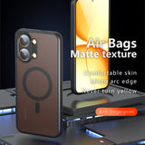 Husa pentru Xiaomi POCO X8 Pro Max, Techsuit PureFrost MagSafe, negru frost