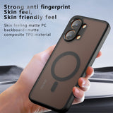 Husa pentru Xiaomi POCO X8 Pro Max, Techsuit PureFrost MagSafe, negru frost