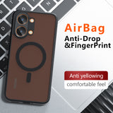 Husa pentru Xiaomi POCO X8 Pro Max, Techsuit PureFrost MagSafe, negru frost