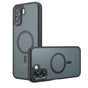 Husa pentru OPPO A6x 4G, Techsuit PureFrost MagSafe, negru frost