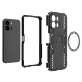 Husa pentru OPPO A6 4G, Techsuit ArmorMag Case, albastru