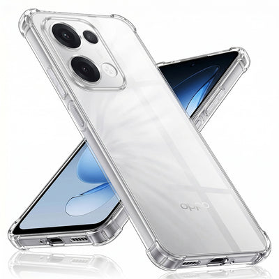 Husa pentru OPPO Reno13, Techsuit Shockproof Clear Silicone, transparenta