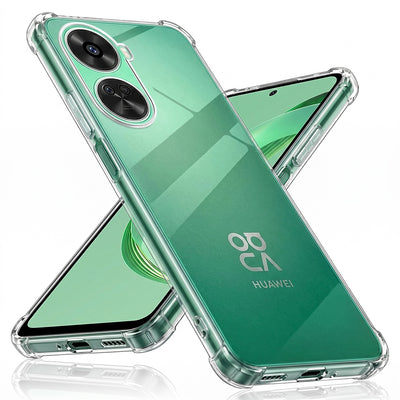 Husa pentru Huawei nova 11 SE, Techsuit Shockproof Clear Silicone, transparenta