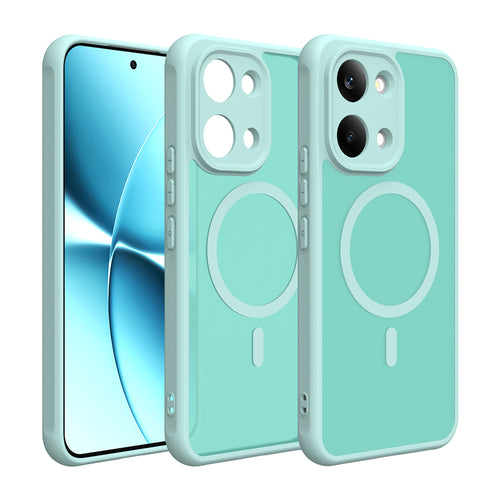 Husa pentru Xiaomi POCO X8 Pro Max, Techsuit HaloFrost II MagSafe, verde menta