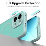 Husa pentru Xiaomi POCO X8 Pro Max, Techsuit HaloFrost II MagSafe, verde menta