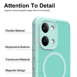 Husa pentru Xiaomi POCO X8 Pro Max, Techsuit HaloFrost II MagSafe, verde menta