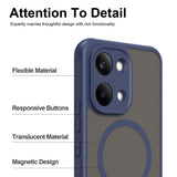 Husa pentru Xiaomi POCO X8 Pro Max, Techsuit HaloFrost II MagSafe, bleumarin