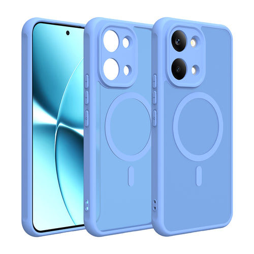 Husa pentru Xiaomi POCO X8 Pro Max, Techsuit HaloFrost II MagSafe, albastru