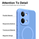 Husa pentru Xiaomi POCO X8 Pro Max, Techsuit HaloFrost II MagSafe, albastru