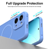 Husa pentru Xiaomi POCO X8 Pro Max, Techsuit HaloFrost II MagSafe, albastru