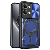 Husa pentru Xiaomi POCO X8 Pro Max, Techsuit CamGuard Pro, albastru