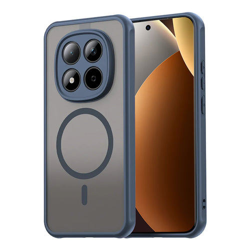 Husa pentru Xiaomi Redmi Note 15 Pro+ 5G, Techsuit HaloFrost II MagSafe, bleumarin