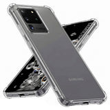 Husa pentru Samsung Galaxy S20 Ultra 5G, Techsuit Shockproof Clear Silicone, transparenta