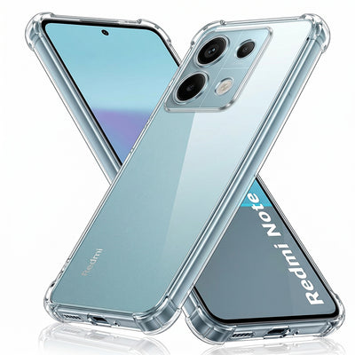 Husa pentru Xiaomi Redmi Note 13 Pro 5G, Techsuit Shockproof Clear Silicone, transparenta