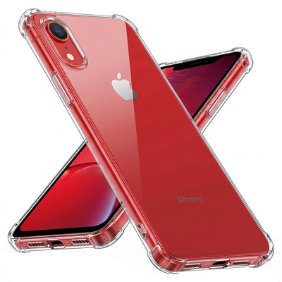 Husa pentru iPhone XR, Techsuit Shockproof Clear Silicone, transparenta