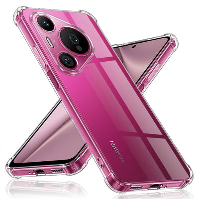 Husa pentru Huawei Pura 70, Techsuit Shockproof Clear Silicone, transparenta