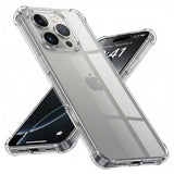 Husa pentru iPhone 16 Pro, Techsuit Shockproof Clear Silicone [Big Lens Hole], transparenta