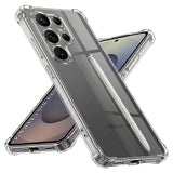 Husa pentru Samsung Galaxy S25 Ultra, Techsuit Shockproof Clear Silicone, transparenta