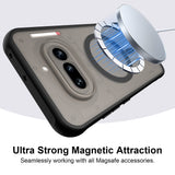 Husa pentru Nothing Phone (4a), Techsuit HaloFrost II MagSafe, negru