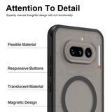 Husa pentru Nothing Phone (4a), Techsuit HaloFrost II MagSafe, negru