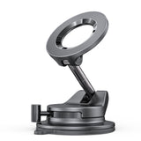 Suport auto Lisen (A608), Prindere magnetica, pentru Bord, Pliabil, 360° Reglabil, cu Larger Bottom Suction Cup, negru