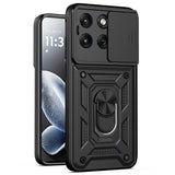 Husa pentru Motorola Edge 70 Fusion, Techsuit CamShield Series, albastru